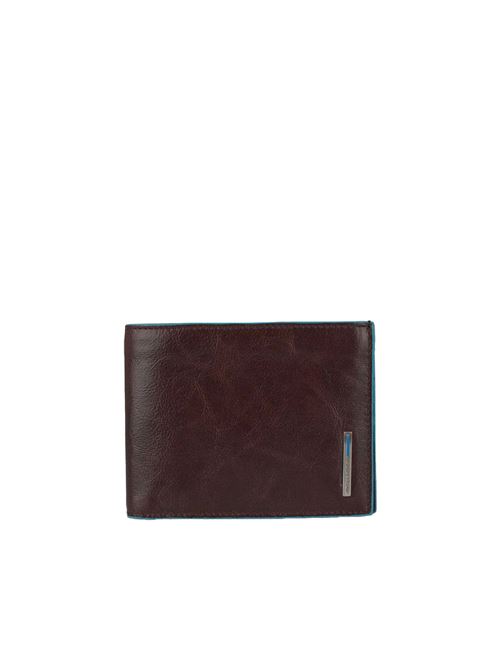 Blue Square portafoglio con porta documenti PIQUADRO | PU1392B2RCMO
