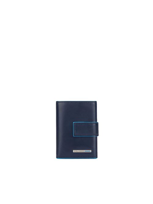 Portafoglio uomo compatto con porta monete PIQUADRO | PU5957B2RCBLU2