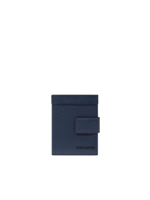 Kompaktes Portemonnaie für Herren mit Münzhalter PIQUADRO | PU5957W137RBBLU