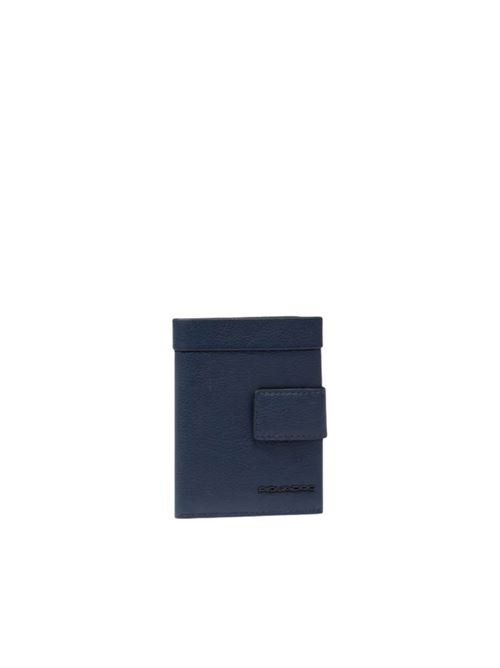 Kompaktes Portemonnaie für Herren mit Münzhalter PIQUADRO | PU5957W137RBBLU