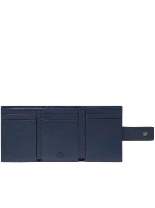 Kompaktes Portemonnaie für Herren mit Münzhalter PIQUADRO | PU5957W137RBBLU
