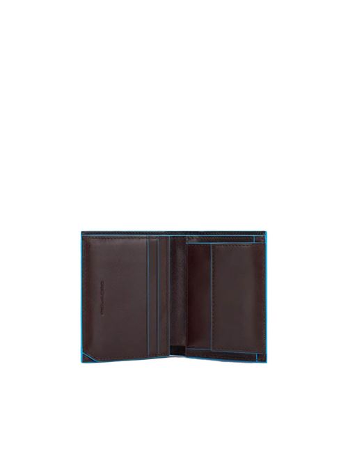 Blue Square portafoglio uomo verticale PIQUADRO | PU5964B2RCMO