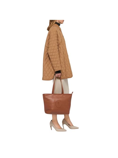 Society borsa a spalla in pelle TRUSSARDI | WBC08L11022