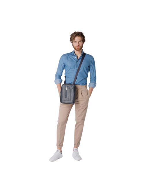 Borsello porta iPad in pelle PIQUADRO | CA1816UB00N-NERO