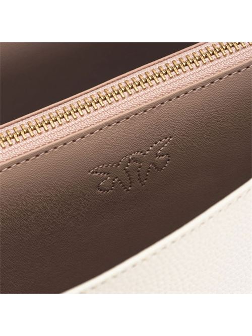 Carrie shopper borsa a spalla in pelle grande PINKO | 102832A1LF.Z14Q