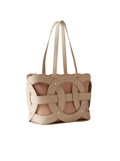 All Round Shopper Medium BORBONESE | 910100520055C75
