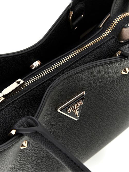 Meridian Shoulder Satchel borsa a spalla GUESS | HWBG8778090BLA