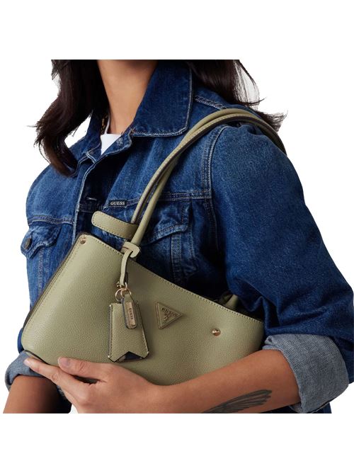 Meridian Shoulder Satchel borsa a spalla GUESS | HWBG8778090SAG