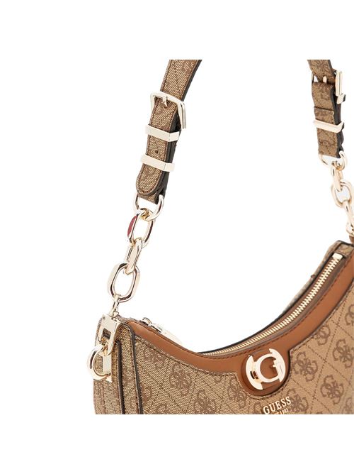 Orlina Logo Top Zip borsa a spalla GUESS | HWSG9540180LGW