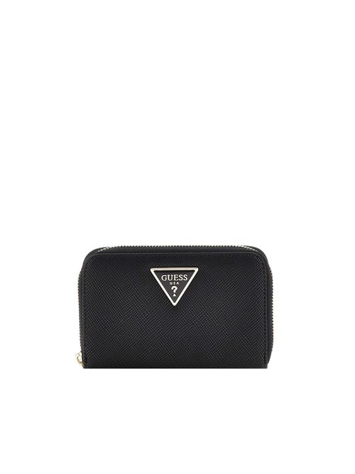 Laurel Slg Zip Around portafoglio medio GUESS | SWZG8500140BLA