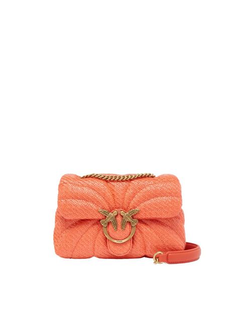 Love Bag Puff borsa a tracolla mini in rafia PINKO | 100039A2C8VB00Q