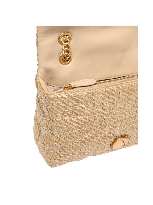 Love Bag Puff borsa a tracolla mini in rafia PINKO | 100039A2C8VC50Q