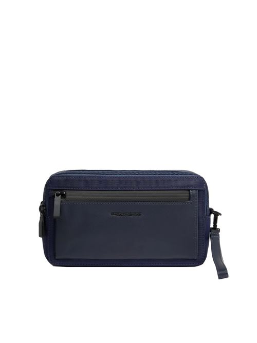 Pochette uomo a due scomparti PIQUADRO | AC4221S136R!BLU