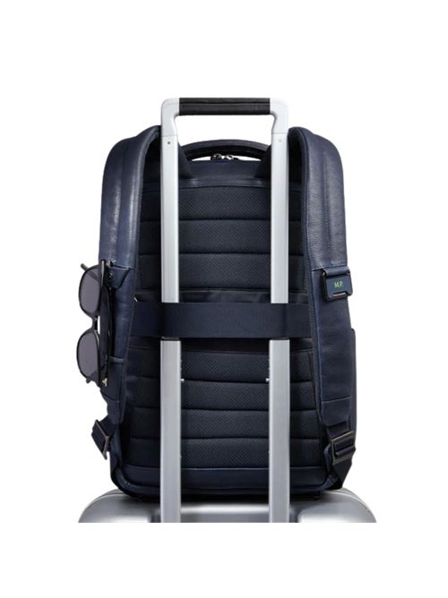 Cronus Zaino porta Pc da 14 in pelle PIQUADRO | CA6688S134!BLU