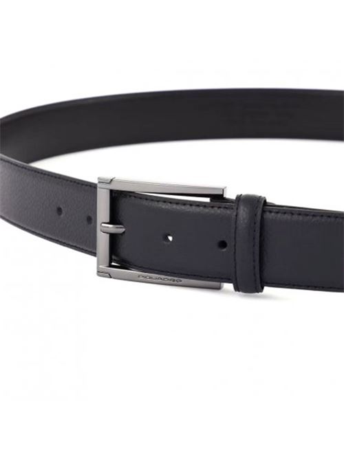 Cintura uomo in pelle con fibbia ad ardiglione PIQUADRO | CU5927MOSYN