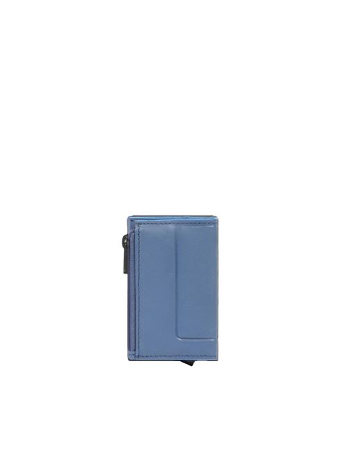 Blue Square compact wallet portatessere PIQUADRO | PP5585S138R!AV