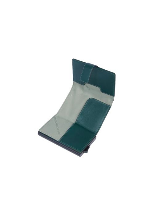 Portacarte di credito in metallo PIQUADRO | PP5649S137R!VE