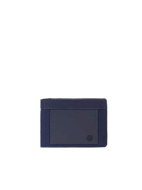 Portafogli uomo con porta documenti PIQUADRO | PU1392S136R!BLU