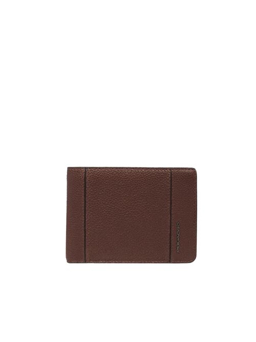 Cronus portafoglio uomo in pelle con portamonete PIQUADRO | PU257S134R!M