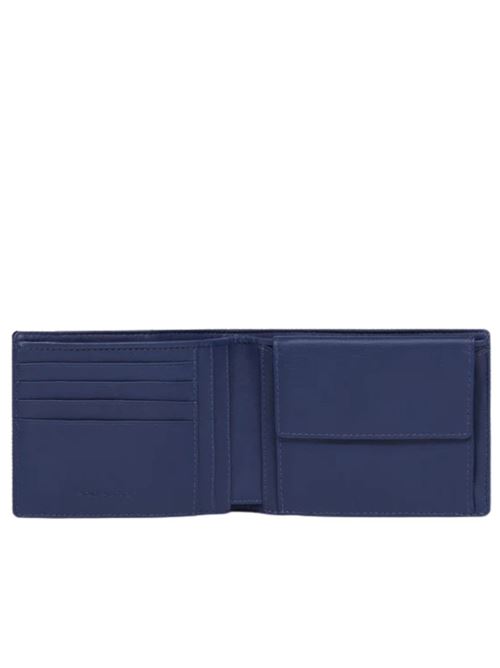 Portafogli uomo con portamonete PIQUADRO | PU257W137R!BLU