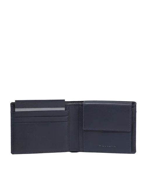 Portafogli uomo con portamonete PIQUADRO | PU4188S136R!BLU