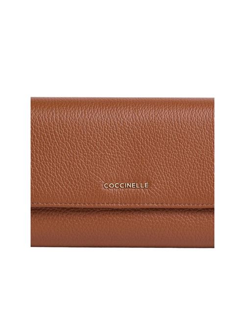 Metallic soft portafoglio grande COCCINELLE | E2MW5118501W11