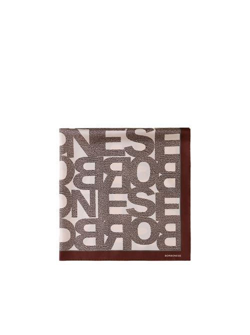 Foulard 90x90 BORBONESE | 6DA061TJ3.J77