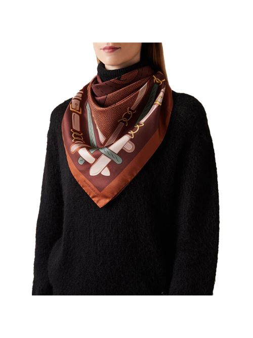 Foulard 90 x 90 BORBONESE | 6DA067TJ8.J66