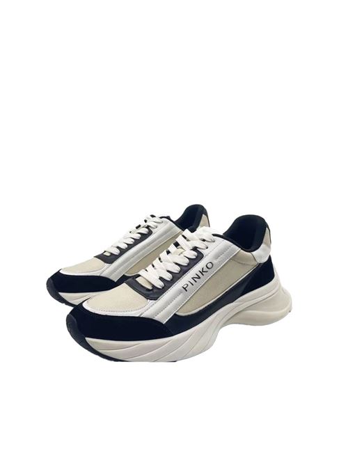 Ariel sneakers in pelle con dettagli a contrasto PINKO | SS0031P033N4E