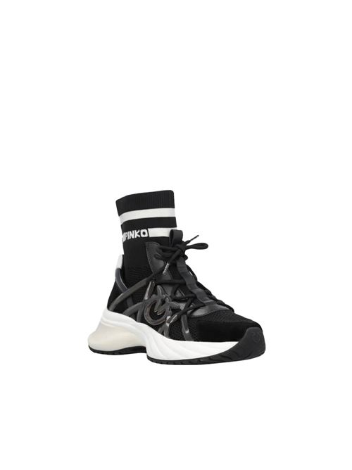 Ariel sneakers con dettaglio effetto calzino in maglia PINKO | SS0033T016Z99