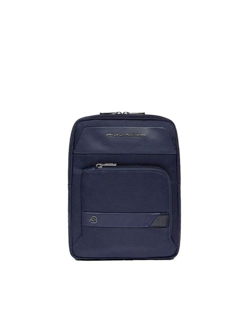 Borsello uomo porta iPad in tessuto riciclato PIQUADRO | CA1816W132.BLU