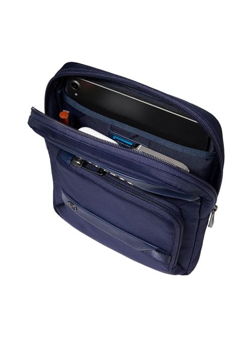 Borsello uomo porta iPad in tessuto riciclato PIQUADRO | CA1816W132.BLU