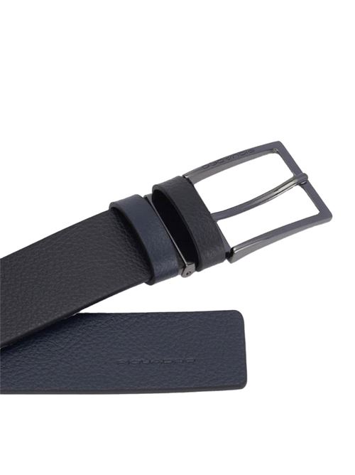 Cintura uomo reversibile con fibbia ad ardiglione PIQUADRO | CU5928MOSNBLU