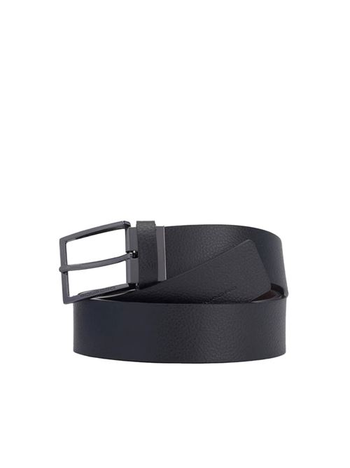 Cintura uomo reversibile con fibbia ad ardiglione PIQUADRO | CU5928MOSNM