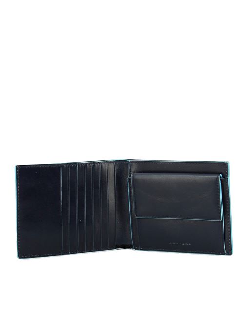Blue Square portafoglio uomo con portamonete PIQUADRO | PU1239B2RBLU2