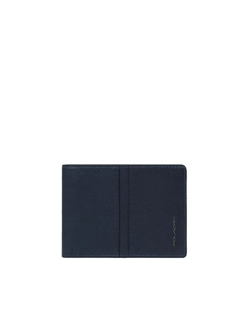 Portafoglio uomo con porta monete PIQUADRO | PU257W130R.BLU