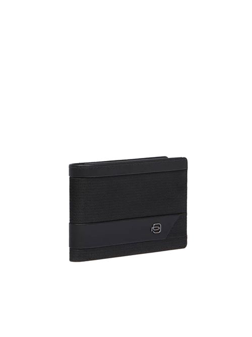 Portafoglio uomo con porta monete PIQUADRO | PU257W132R.N