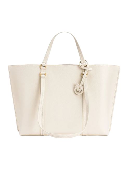 Carrie shopper borsa a spalla in pelle grande PINKO | 102832A1LF.Z14Q