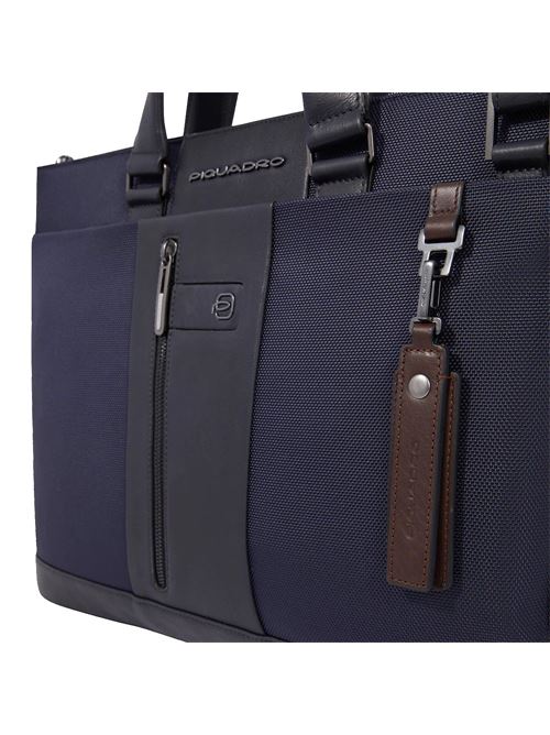 Cartella sottile porta pc 15,6 PIQUADRO | CA4021BR2.BLU